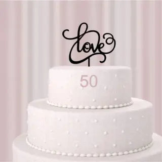 Cake-Topper „Love“ (50)
