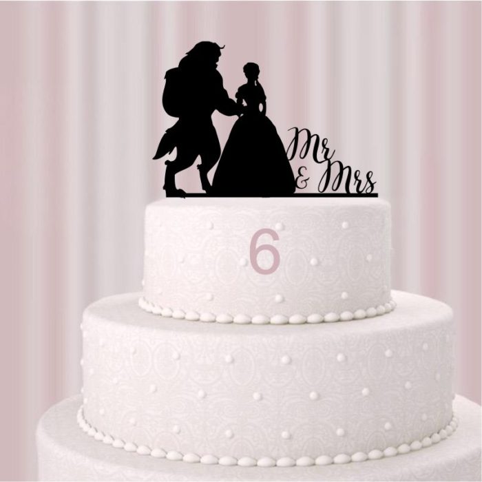 Cake-Topper „Die Schöne und das Biest“ (6)